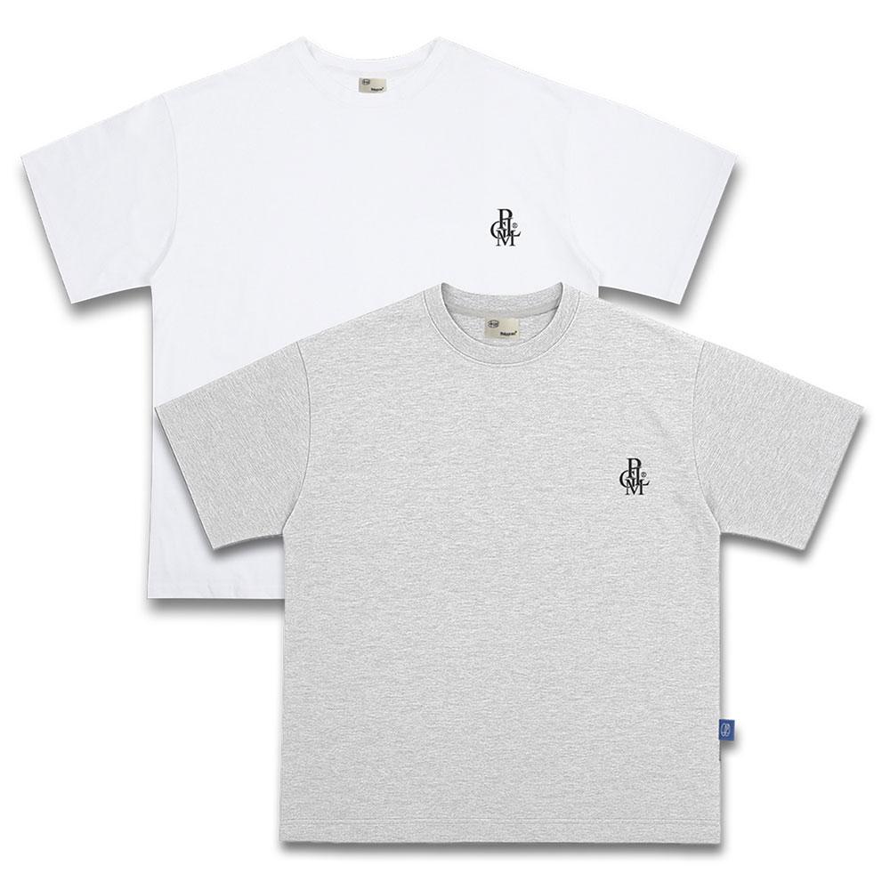 POLYGRAM Logo Pgm 16-Count Cotton Oversized Short Sleeve T-Shirt 2-Pack