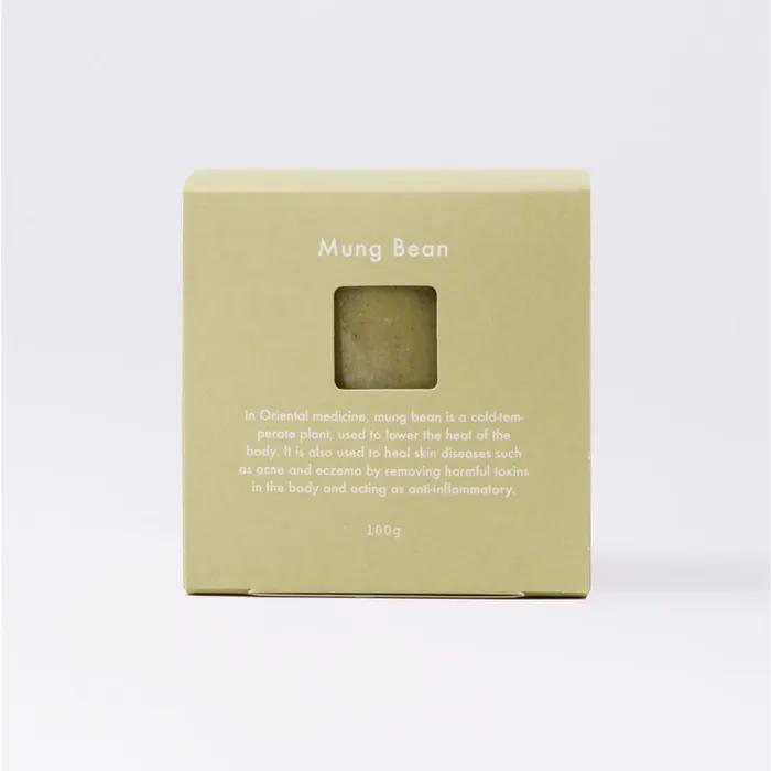 

Только одно мыло с зелеными бобами