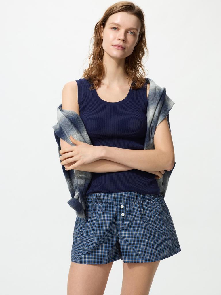 Uniqlo Japan Cotton Boxer Easy Shorts