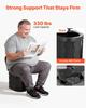Portable Toilet Kit, 150 kg Load Capacity, Folding Camping Toilet with Pop-Up Privacy Tent, Outdoor Travel Potty for Adults with Carry Bags, Trash
