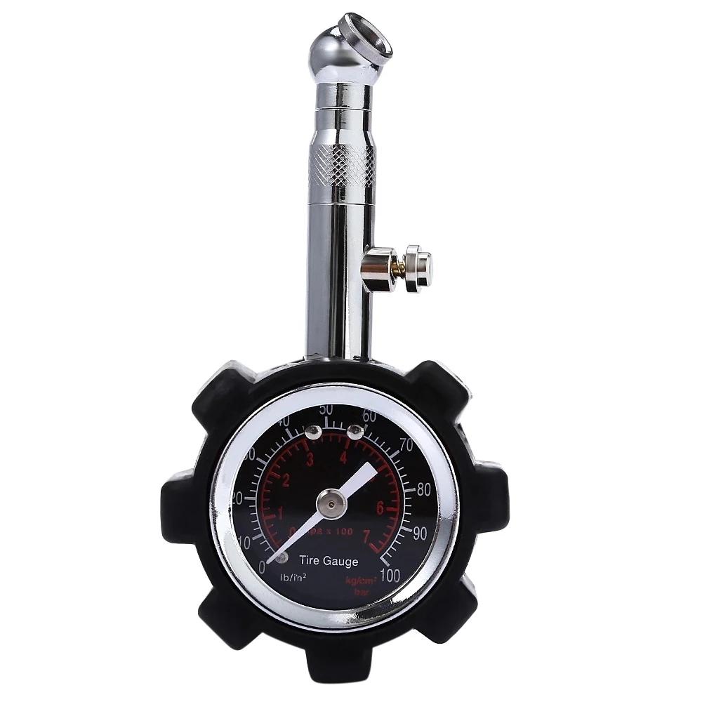 

Tire Pressure Gauge Black 100 Psi for Accurate Car Air Tyre Gauge for Car Truck and Motorcycle чорний