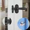 Stainless Steel Double Slot Flip Latch Lock,90°/180° Door Bolts,Doors Handle Buckles,Anti-Theft Child Safety Locks Home Hardware