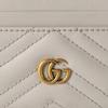 Gucci GG Marmont Gold Logo Leather Card Holder Women Accessories Light-Beige 443127-DTDHT-1712