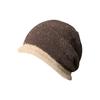 Versatile Knitted Hat Korean Style Plus Size Hat Casual Warm Cap  Autumn Winter