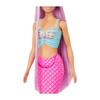 Mermaid Doll - BARBIE - Pink Hair - 18 Cm - Hair Accessories - For Children Aged 3 To 10