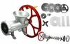 Machine 32 Meat Stuffer Wheels Funnels 4 Sieves