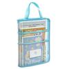 Large Capacity Kids Document Bag Visible Transparent A4 Handbag  School Office Supplies