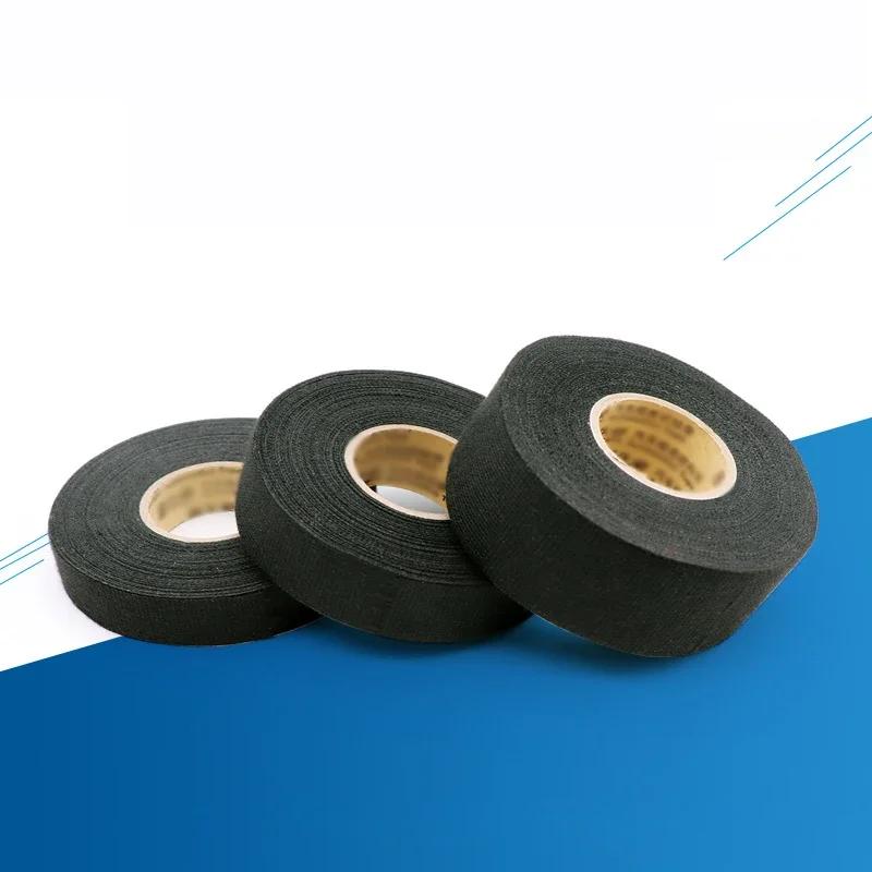 NEW 9/19/25MM Heat-resistant Flame Retardant Tape Adhesive Cloth Tape For Car Cable Harness Wiring Loom Protection Width 15M