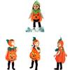 Gemütliches Bequemes Halloween Kürbis Kostüm Für Kleinkinder Kinder