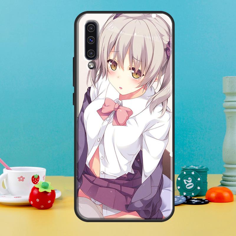 Anime girl cartoon japan cute Case For Samsung Galaxy A32 A16 A55 A06 A05 A36 A26 A54 A34 A14 A22 A52 A35 A15 A53 A13 A56