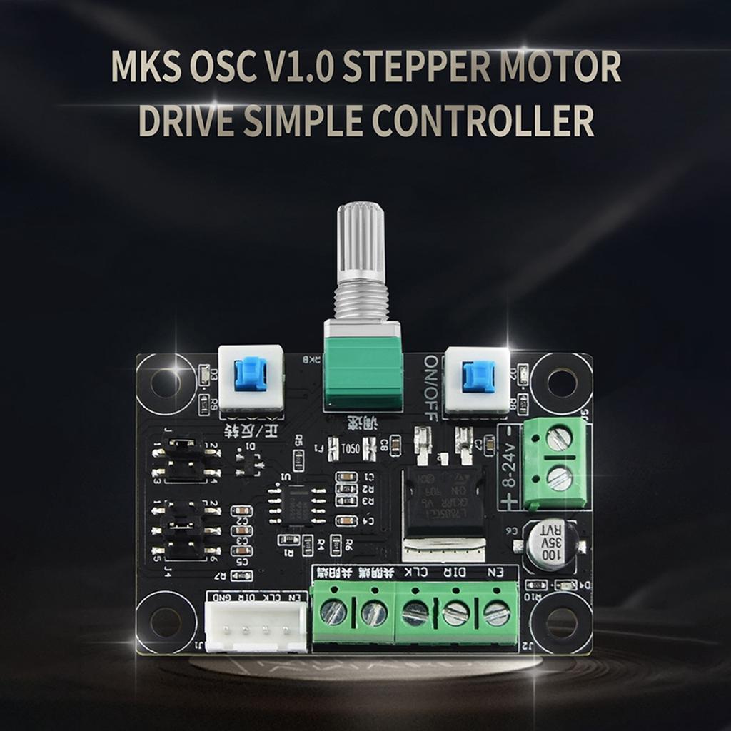 AA58 MKS OSC V1.0 Schrittmotor-Treiber Einfacher Controller Puls PWM-Signalgenerator Modul Geschwindigkeitsregelung 8-24V