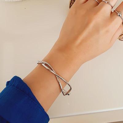 Tohoren Armband Minimal Mehrschichtig Bangle Twist Damen