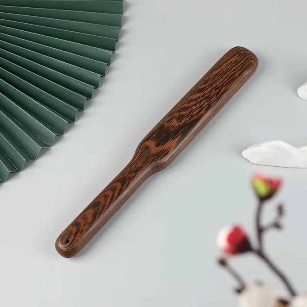 Handheld Wooden Scraping Tools Solid Wood Meridian Slap Stick Guasha Wood Stick  Self Treatment