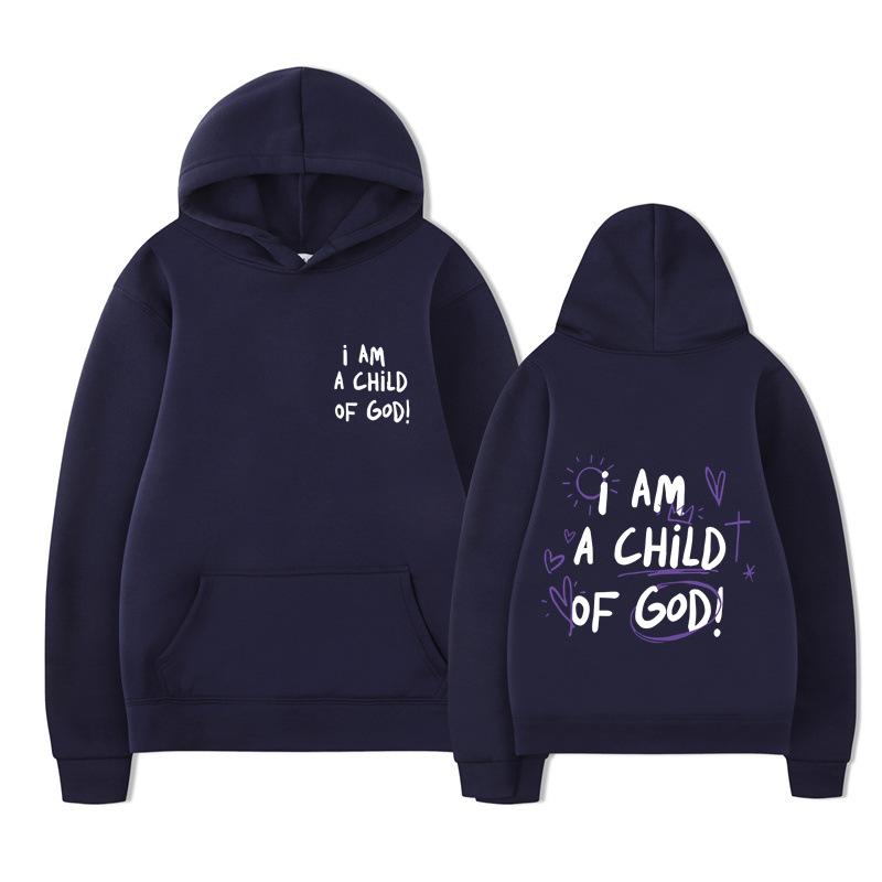 Alphabet Cartoon Print Kangaroo Pocket Print Unisex Streetwear Hip Hop Style Autumn Winter Fashion Hip Hop Tops Clothes