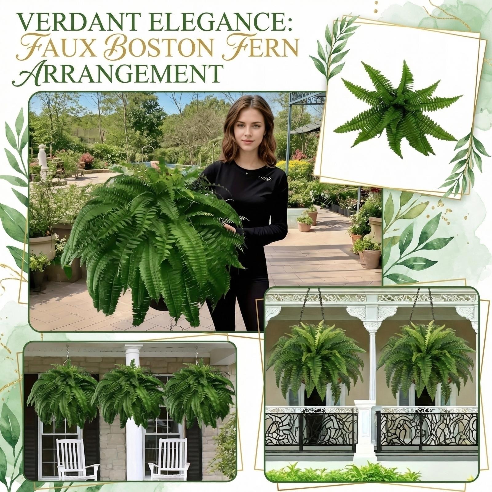 Artificial Plants Simulate Greater Flower Arrangements One Size зелёный