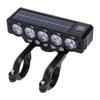 USB Rechargeable Solar Bike Light Night Bright Front Bike Light Headlight with Horn for   Cycling