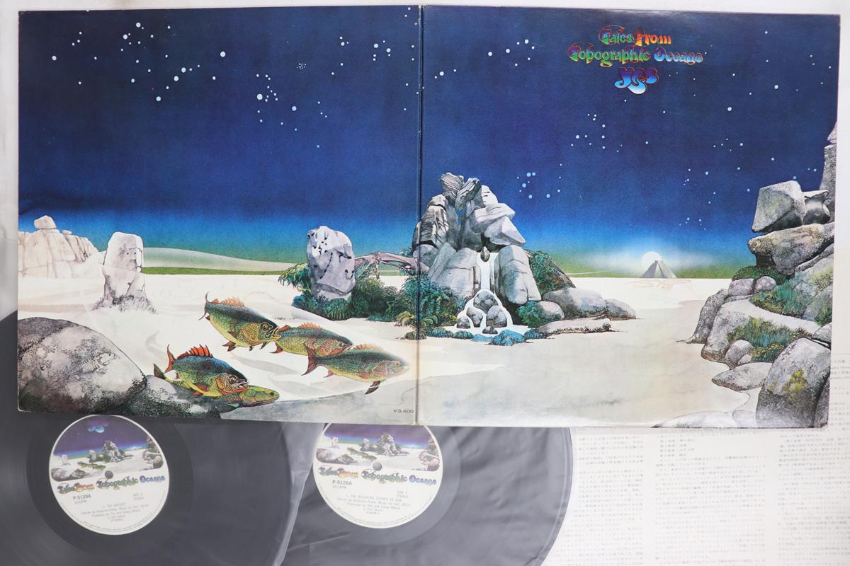 Виниловая пластинка YES  Tales From Topographic Oceans P51289A ATLANTIC 1973 Япония Рок Б/у