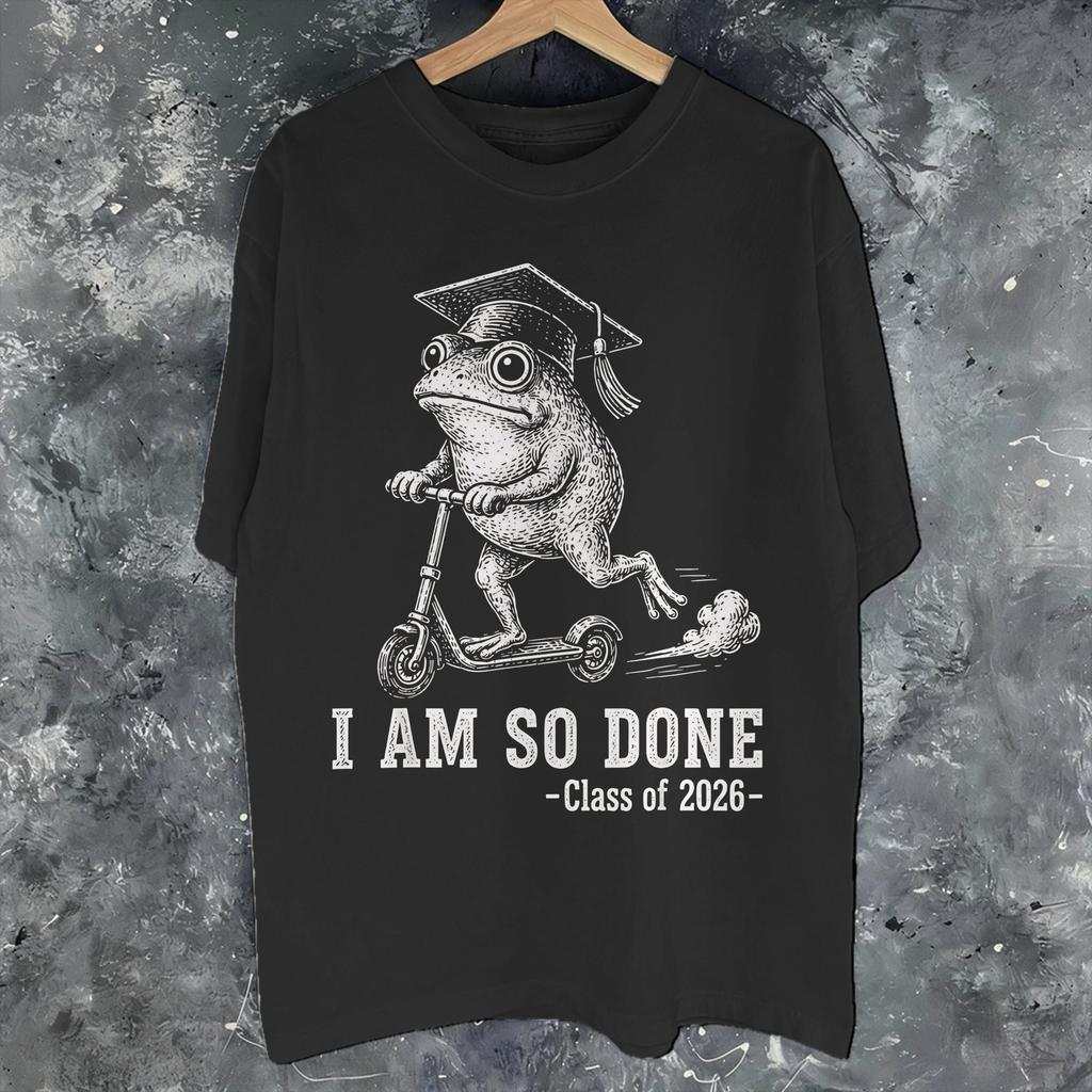 Unisexs WoUnisexs class of 2026 senior Graduation T Shirt Pure Cotton Graphic Printing TShirt Clothing Outfits