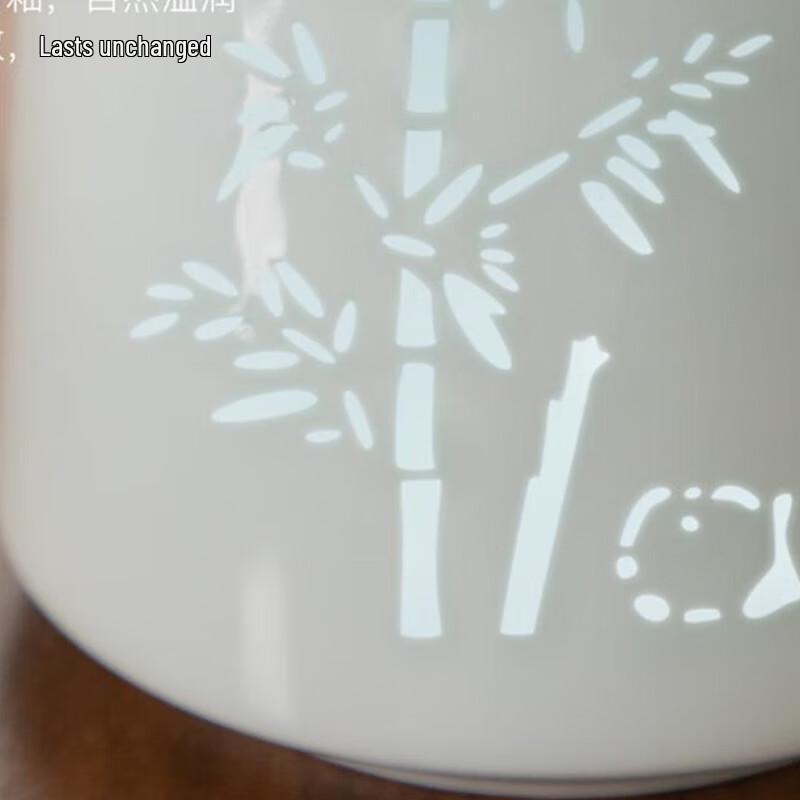 Nanshan Mr. Bamboo Ceramic Anti-Scald Tea Cup