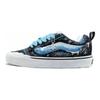 Vans Knu Skool Fabric Abrasion Resistant Abrasion Resistant Low top Skateboard Shoes Unisex Blue VN0009QC6BT1(Team613-)
