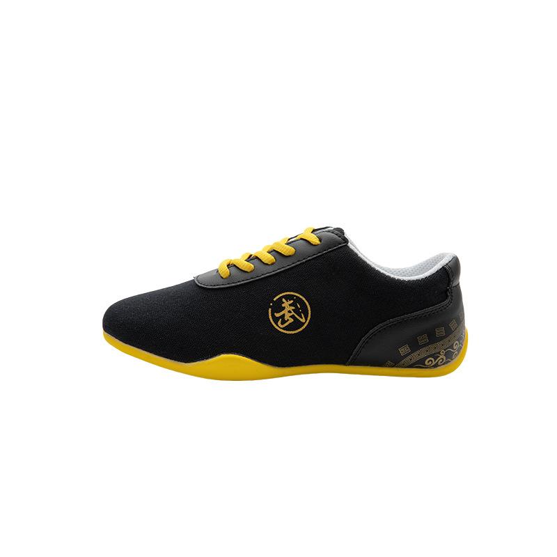 Fitness Tai Chi Shoes Soft Soled Kung Fu Performance Training Shoes Canvas Karate Martial Arts Shoes SPORTS Taekwondo Cloth Shoe