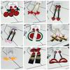 Neuer Koreanischer Modeschmuck Langer Ohrring Großes Herz Figur Lippen Quaste Geometrisch Acryl Hängeohrringe Für Frauen Punk Schmuckzubehör