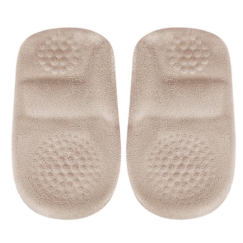 Orthopedic Gel Heel Pad: Unisex, Soft Granules, Massage, Self-Adhesive, Invisible, Non-Slip, Shock Absorbing, Half Size