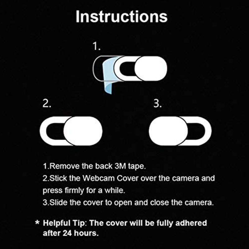 Online Privacy for Protection Accessory Camera Cover 3 Pcs Extensive Compatibility Mini Slim Slide for MacBook for iMac