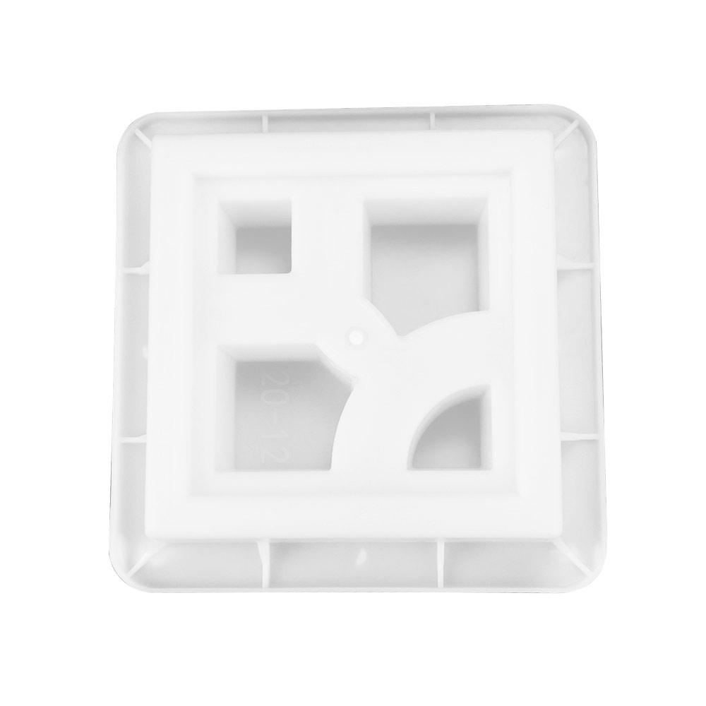 20*20*6cm Hollow Brick Mold Plastic Window Flower Fence Making Mold Cement Antique Window