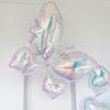 Colorful Crystal Transparent 4D Star & Daisy Balloons for Ocean Birthday Party