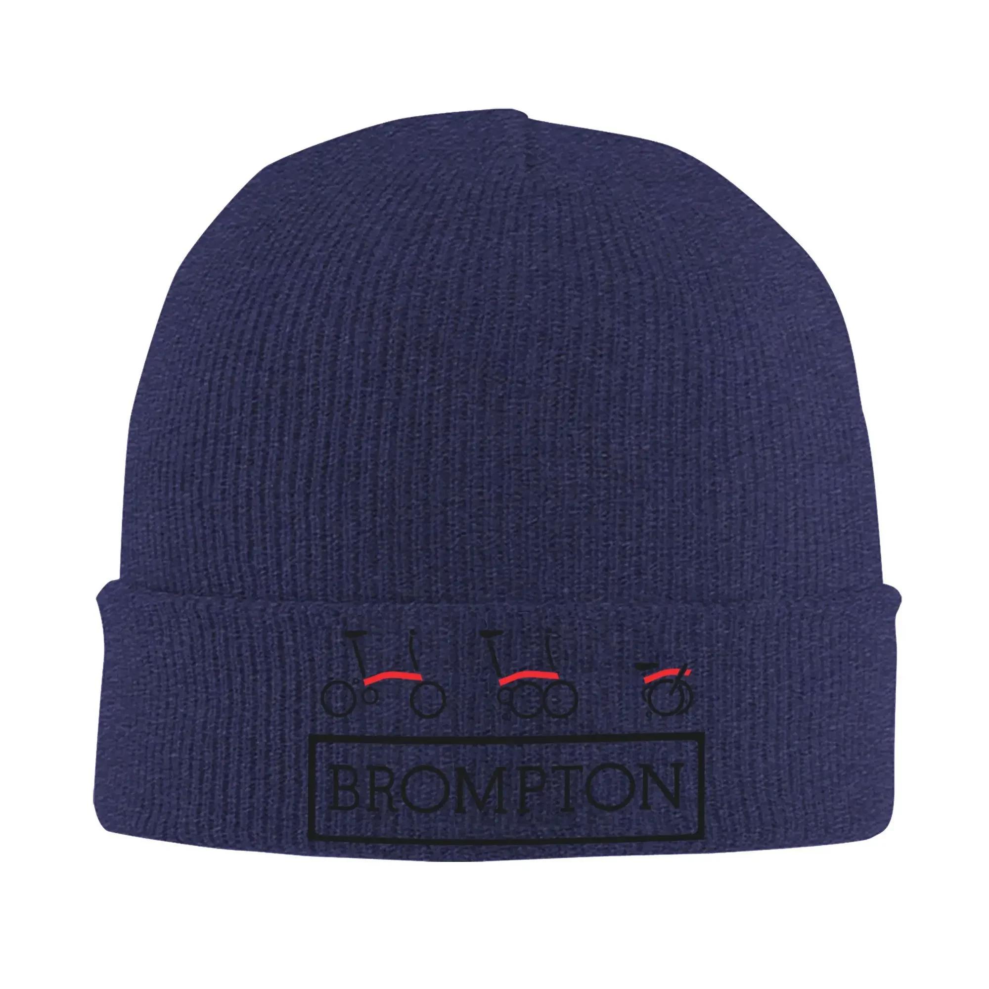 

Custom BikeBromptones Bonnet Hats Hip Hop Knitting Hat For Unisex Women Autumn Winter Warm Skullies Beanies Caps One Size