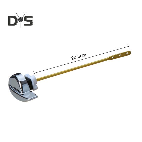 Cheie pentru toaletă, ușor de instalat, găuri reglabile, mâner pentru toaletă, piese de schimb pentru rezervorul de toaletă, spălare optimă