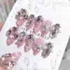 Wearable Heart Pattern Nail Art Sticker Pure Desire Wind Nail Sticker Style