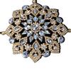 2022 Damen Blume Strass BH Brustkette Körperschmuck Abend Elegante Kleidung Dessous Sexy Kristall Tanzbekleidung