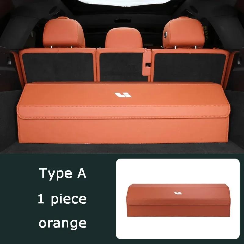 Organizador Dobrável para Porta-Malas de Carro para LiXiang ONE L6 L7 L8 L9 MEGA - Acessórios para Carro Caixa de Armazenamento Interna para Porta-Malas, Organizador de Gadgets para Carro