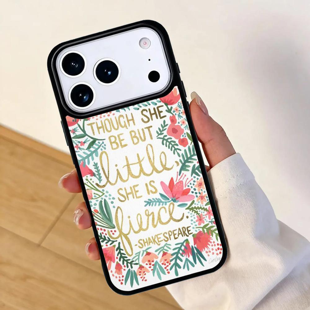 Baby Don't Cry Flower Sea Mobile Phone Case for IPhone 17 AIR 16pro Max 15 14 13 12 11 Bumper Cover