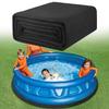 3/2.5M Round Pool Liner Pad Black Protective Pad for Ground Swimming Pools Indoor Outdoor Under Pool Mat Heavy Duty Tarp