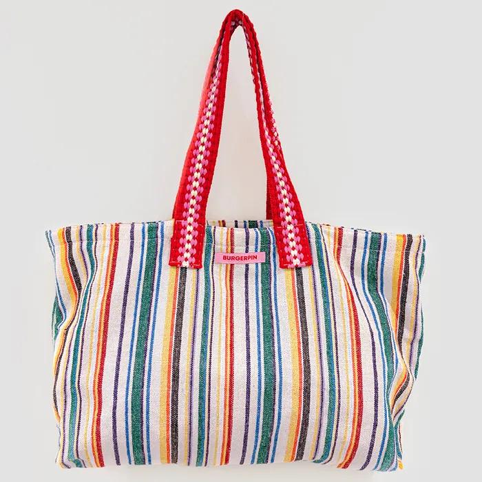 ._Burgerpin Candy Stripe Bag