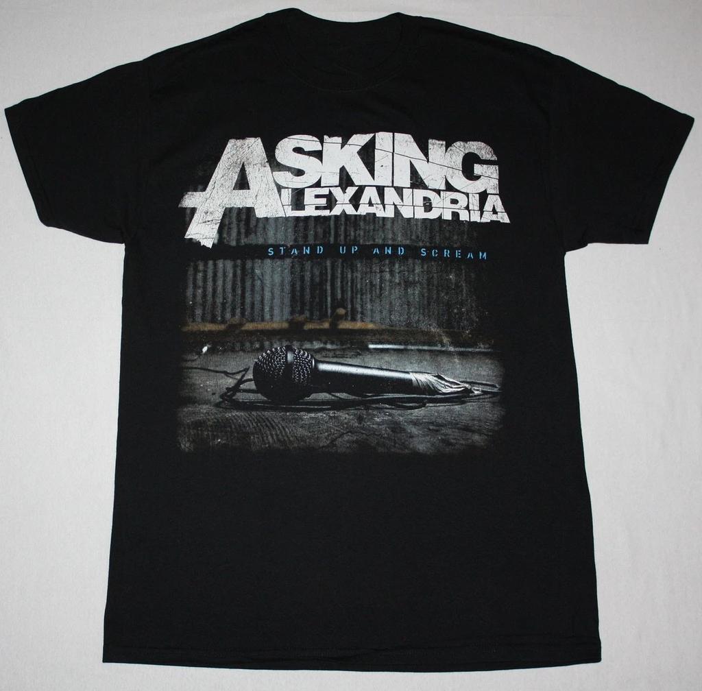 ASKING ALEXANDRIA STAND UP AND SCREAM Black S-234XL Shirt