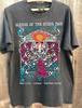 Queens of the Stone Age Konzert 2024 Schwarzes Kurzarm-T-Shirt Gifl UR300