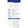 LD500B Microwave Radar Motion Sensor 10m Distance 360Degree IoT Human Presence Movement Detector Proximity Sensor