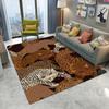 Fashion Leopard Print Carpet for Living Room Bedroom Large Area Rug Home Decor Coffee Table Mat Lounge Nonslip Floor Mat Doormat