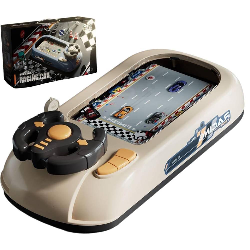 Driving Simulator with Music and Vehicle Sound Effects Interactive Simulation Racing Toy Driving Games for Boys Girls Xmas Gifts