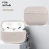 Luxury Striped Leather Headphone Case For AirPods Pro 2 3 Wireless Charging Box PC Hard Earphone Protector For Airpods 1 2 3 4
