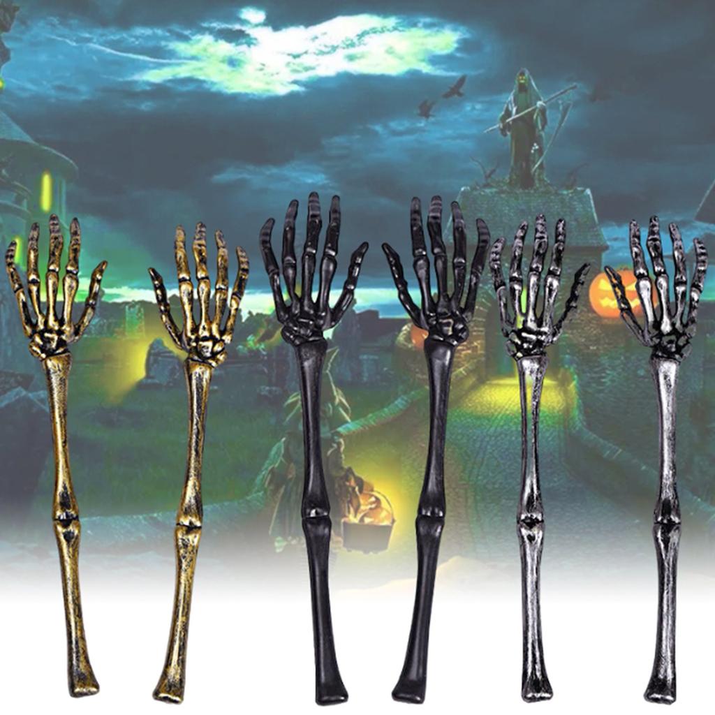 Plastic Skeleton Stakes, Skeleton Stakes, Skeleton Hands, Bones, Halloween Yard Signs, Outdoor Parties, Gardens