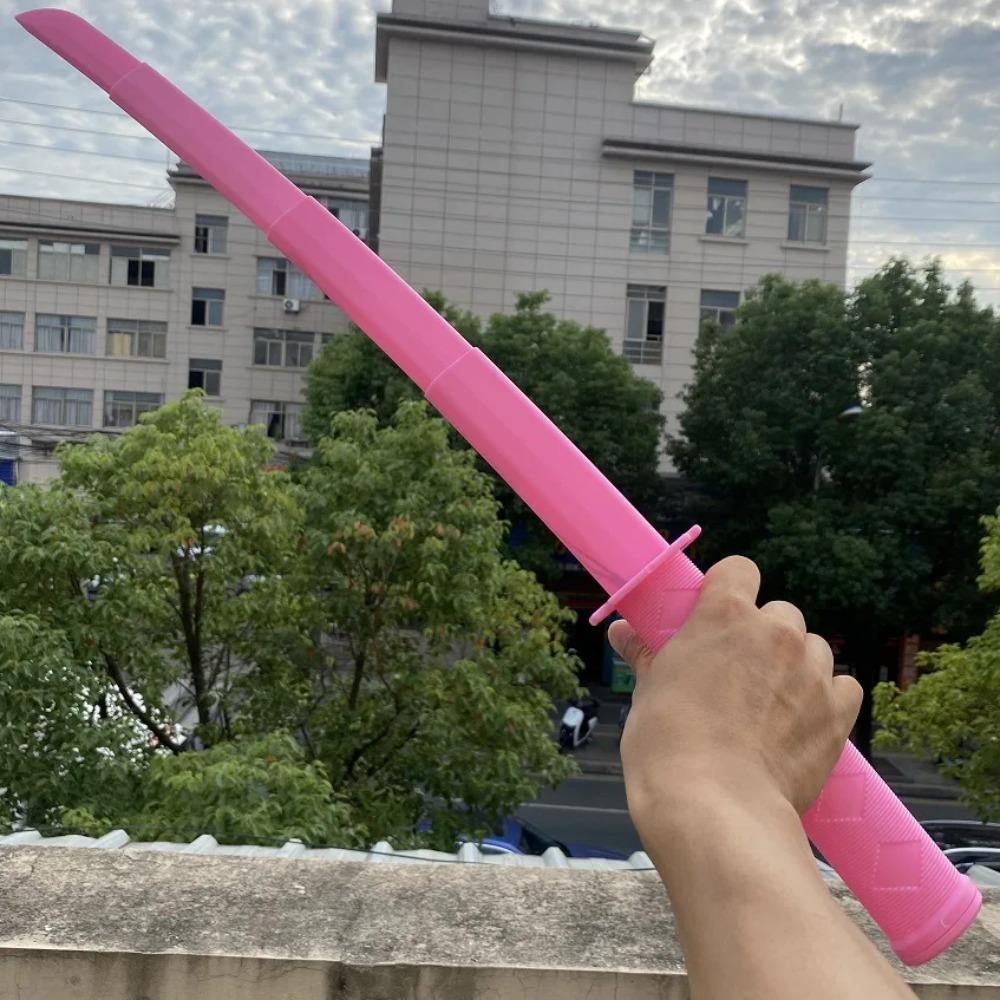 3D Kids Gravity Knife Katana Stretchable Cos Decompression Creative Retractable Toy 3D Printing Gravity Sword Gifts For Friend