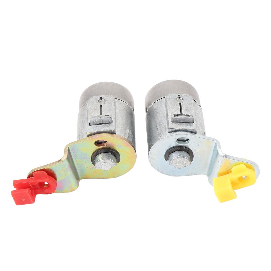Lock Door Cylinder Set with Keys 89056724 Metal Enhanced Safety High Strength Car Lock Door Cylinder