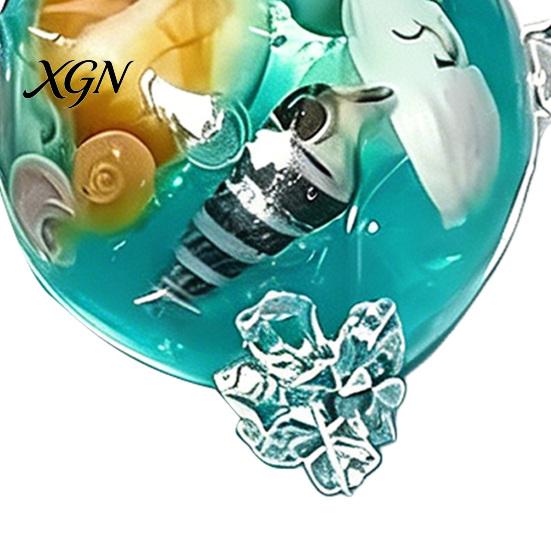 TPR Stress Ball Ocean Seashells Anxiety Relief Clear Squeeze Travel Relaxation Tool Toy Home Office Workers Hand Sensory Portable