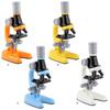 Children Microscope Toys Specimens Scientific Biological Experiment 100x 400x 1200x High Resolution Education Primary Gift