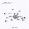 2.5mm 3mm 18K Gold Plated Crimp End Beads,Crimp Beads For Jewelry Making Supplies,Necklace End Bead,Bracelets Accessories